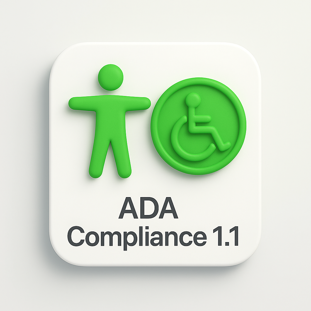 ADA Compliance 1.1