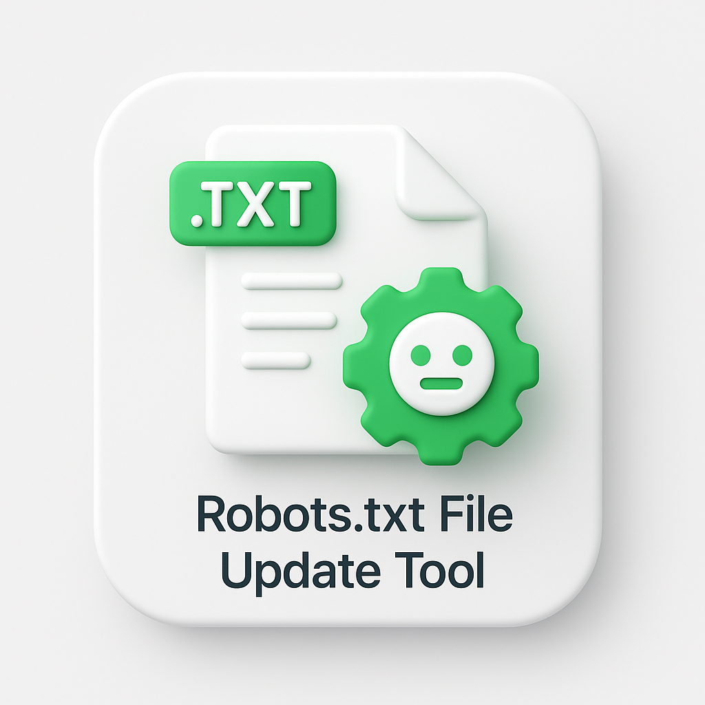 Robots.txt File Update Tool