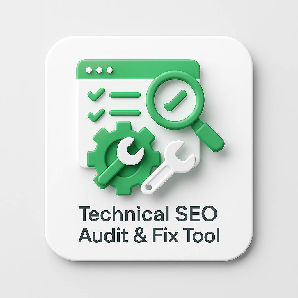 Technical SEO Audit & Fix Tool
