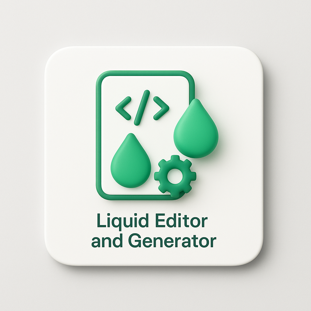 Liquid Editor and Generator