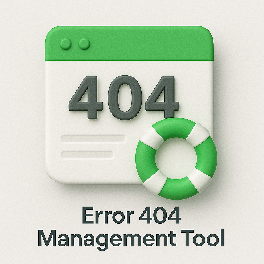 Error 404 Management Tool