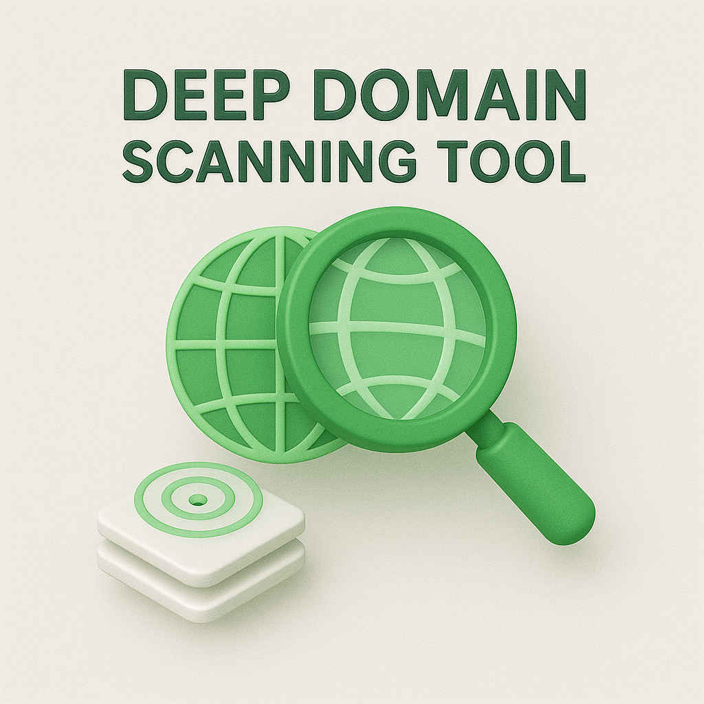 Deep Domain Scanning Tool