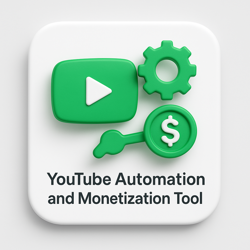 YouTube Automation and Monetization Tool