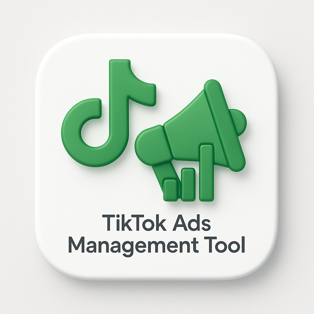 TikTok Ads Management Tool