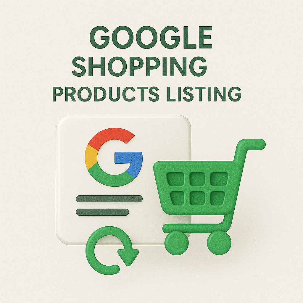 Google Shopping Products Listing